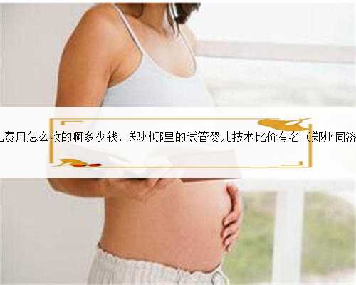 郑州试管婴儿费用怎么收的啊多少钱，郑州哪里的试管婴儿技术比价有名（郑州