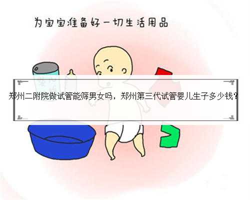 郑州二附院做试管能筛男女吗，郑州第三代试管婴儿生子多少钱？
